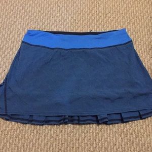 Checkered lululemon skirt